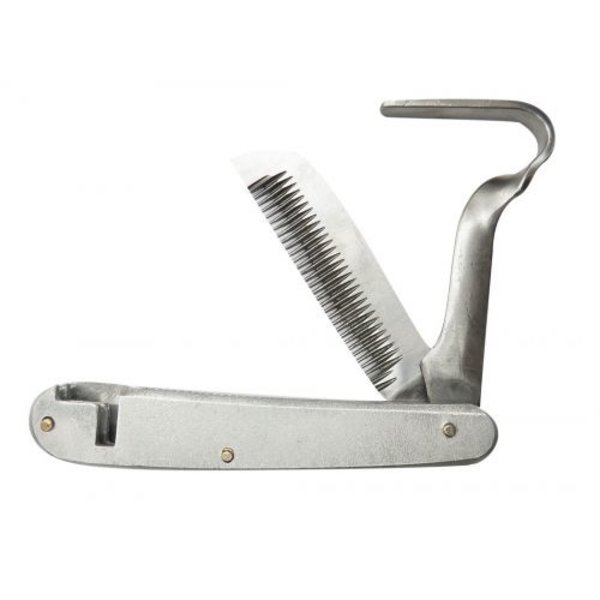 Stainless Steel Pocket Hoof Pick & Thinning Knife Fair Hill Saddlery