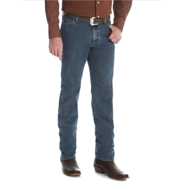 wrangler wicking denim jeans