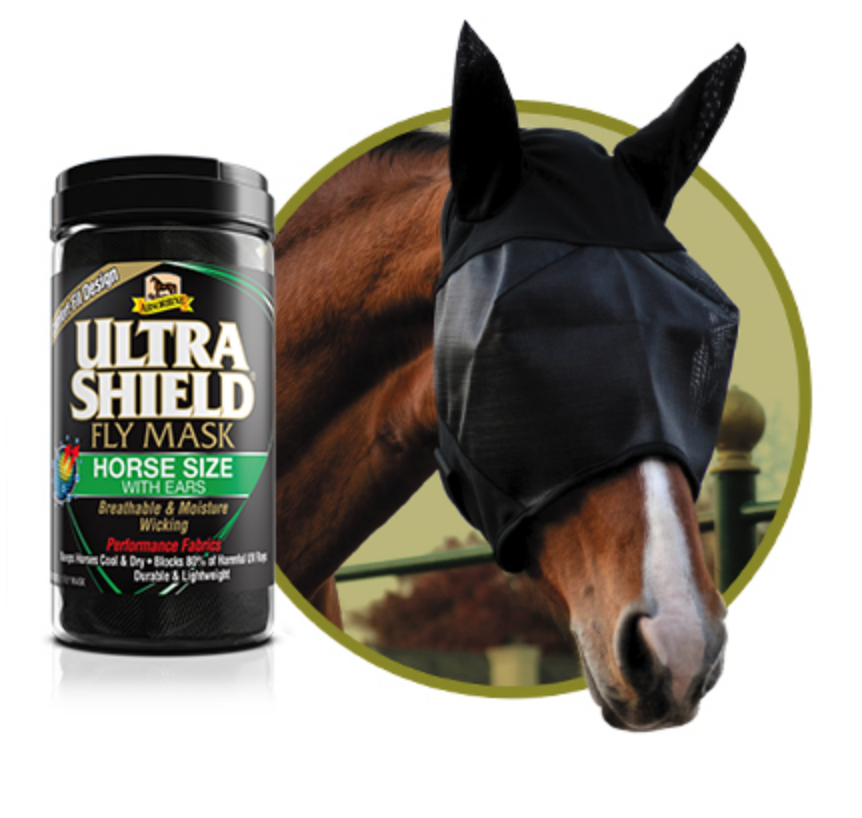 Absorbine Ultrashield Fly Mask With Ears Fair Hill Saddlery