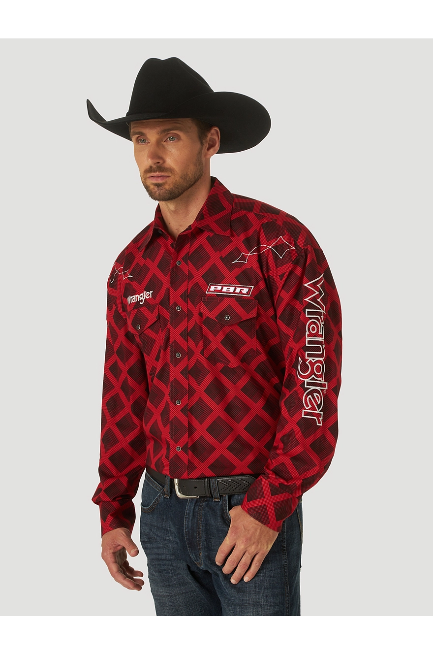 wrangler bull riding shirts