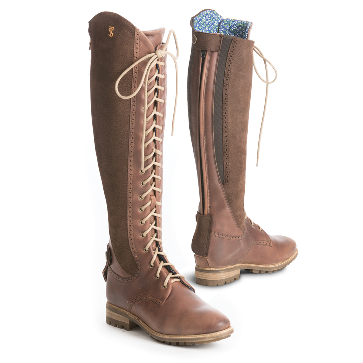 shires moretta nella tall full zip waterproof country boots