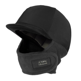 Exselle Exselle Black Fleece Winter Helmet Cover