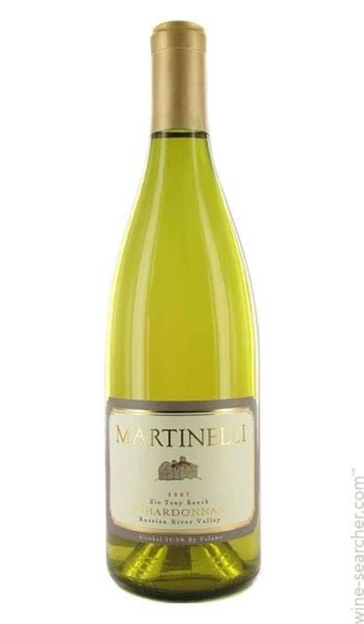 Last Chance Chardonnay, “Zio Tony Ranch”, Martinelli, Russian River Valley, CA, 2015 (375mL)