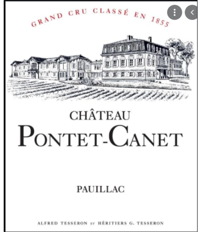 Bordeaux Blend Château Pontet-Canet, Pauillac, FR, 2020 (Futures) 3-Pack 3x750 ml