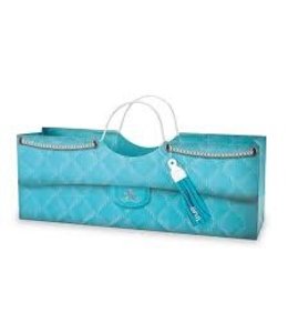 Accessories Wine Purse, Turquoise