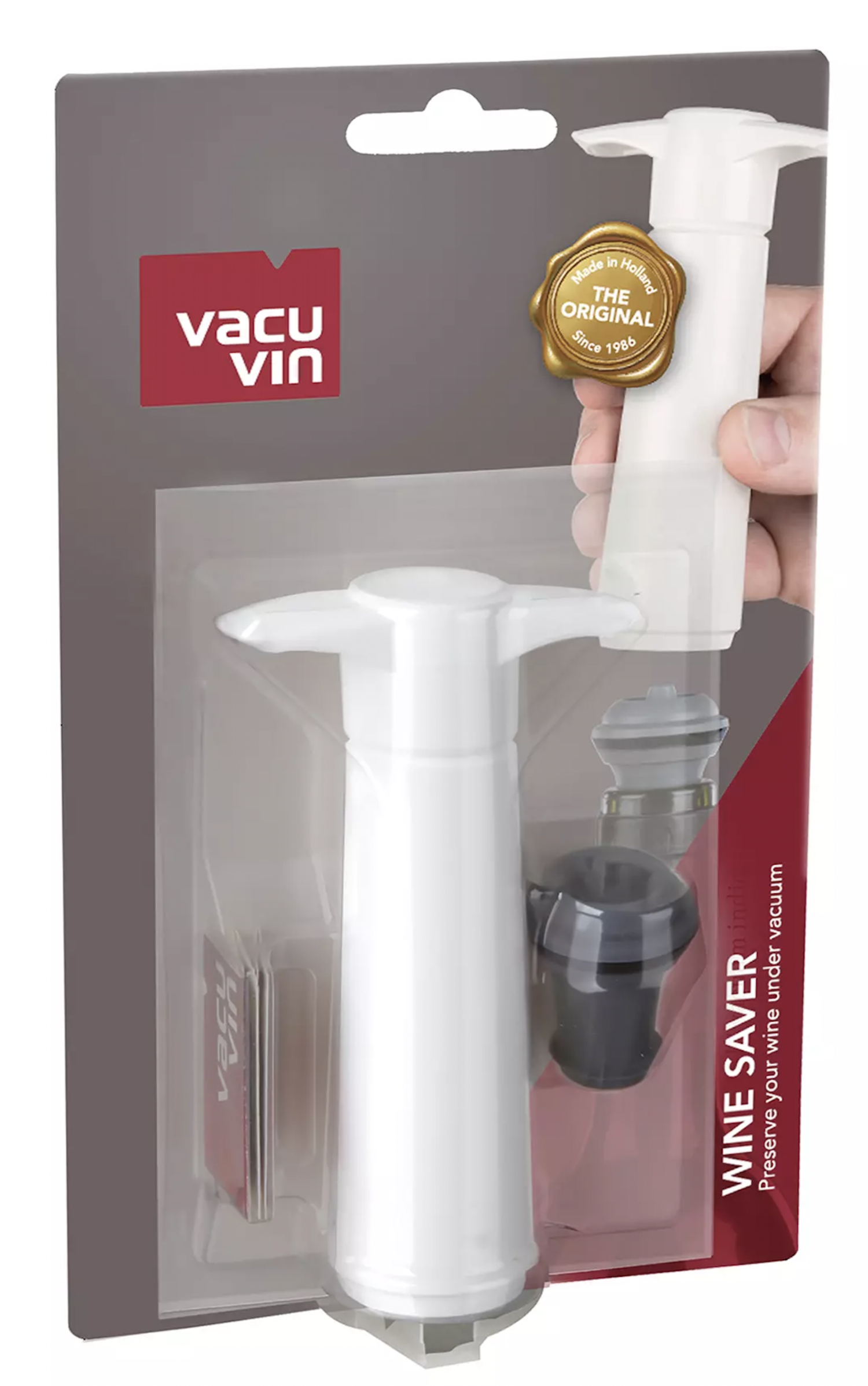 Accessories, Vacu Vin Pump & 1 Stopper - Michael's Wine Cellar