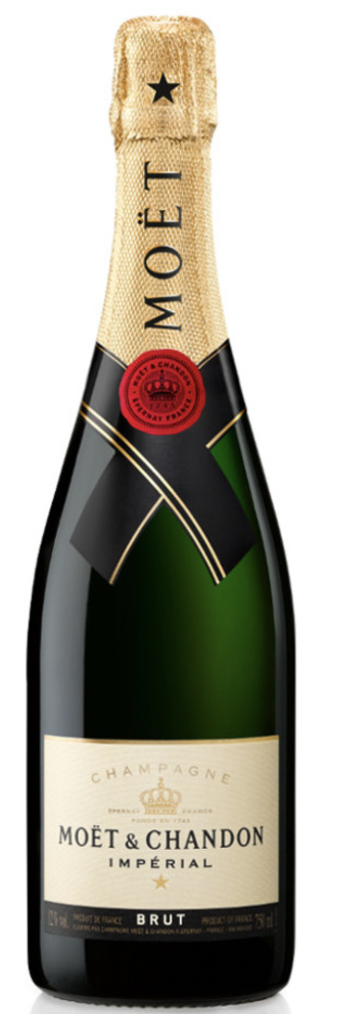 Champagne Champagne "Imperial Brut", Moët & Chandon, Épernay, FR, NV (750mL)