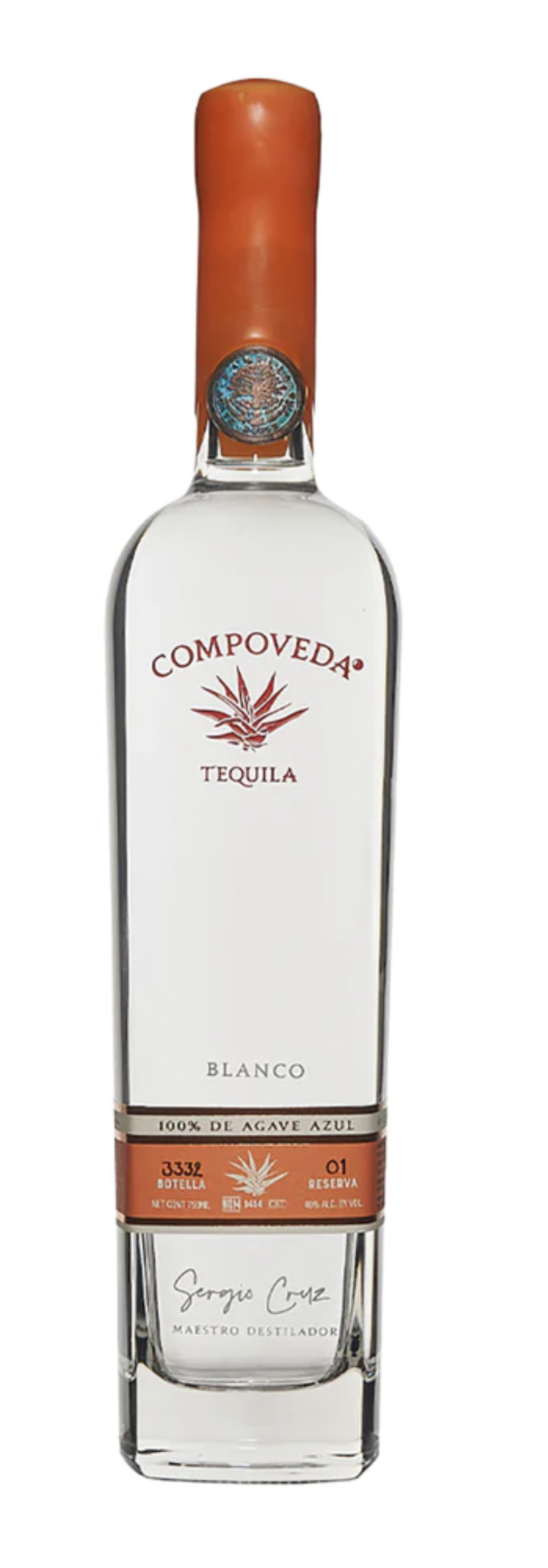 Tequila Tequila, Compoveda Blanco, 750mL