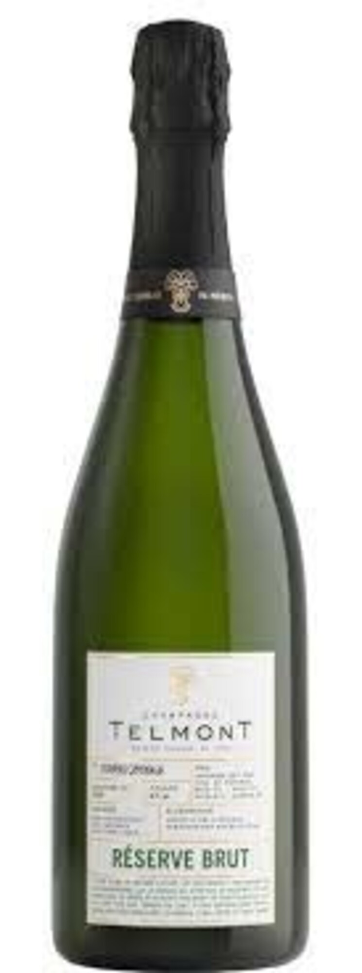 Champagne Champagne "Réserve Brut", Telmont, Épernay, FR, NV (est. 1912)