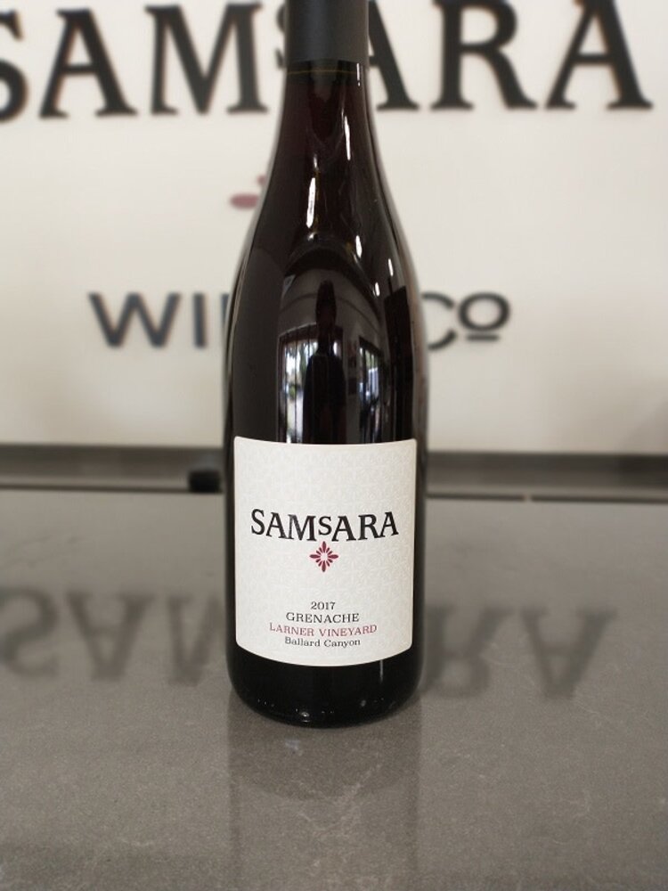 Last Chance Grenache, "Larner Vineyard", SamSara, CA, 2014