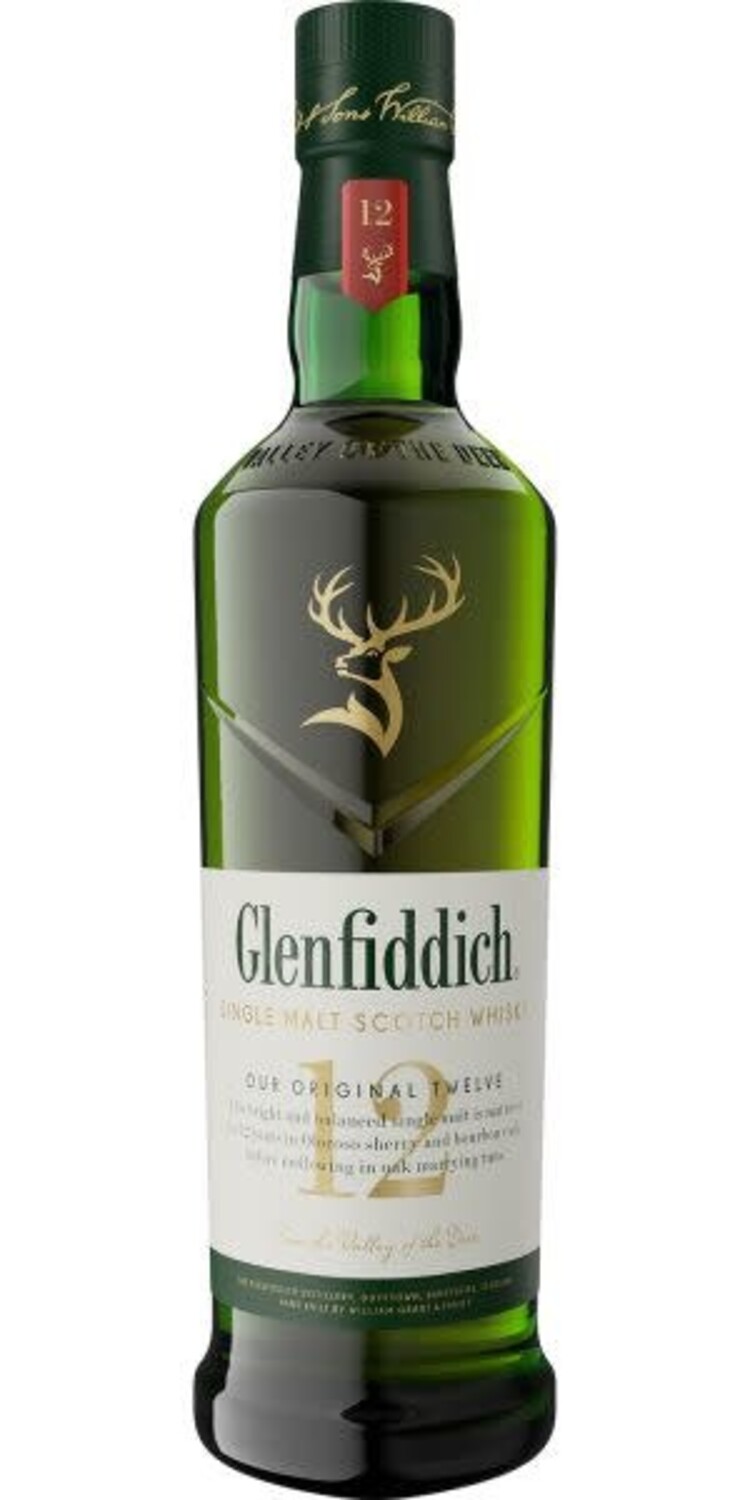 Scotch Scotch, Glenfiddich, 12 Yr, 750ml