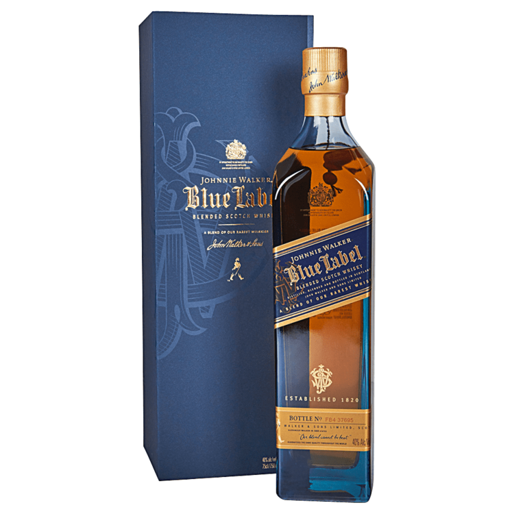 Scotch Scotch "Blue Label", Johnnie Walker, 750ml