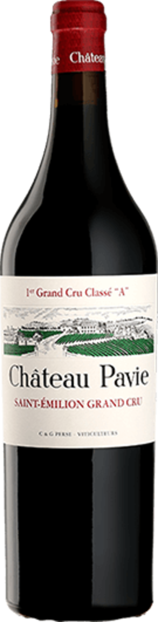 Bordeaux Château Pavie, 1er Grand Cru Classé "A", Saint-Émilion, FR, 2019 (Gérard Perse & Michel Rolland)