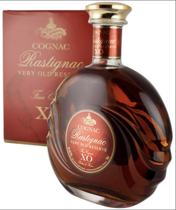 Brandy/Cognac Cognac, Rastignac XO "Very Old Reserve", FR, 750mL