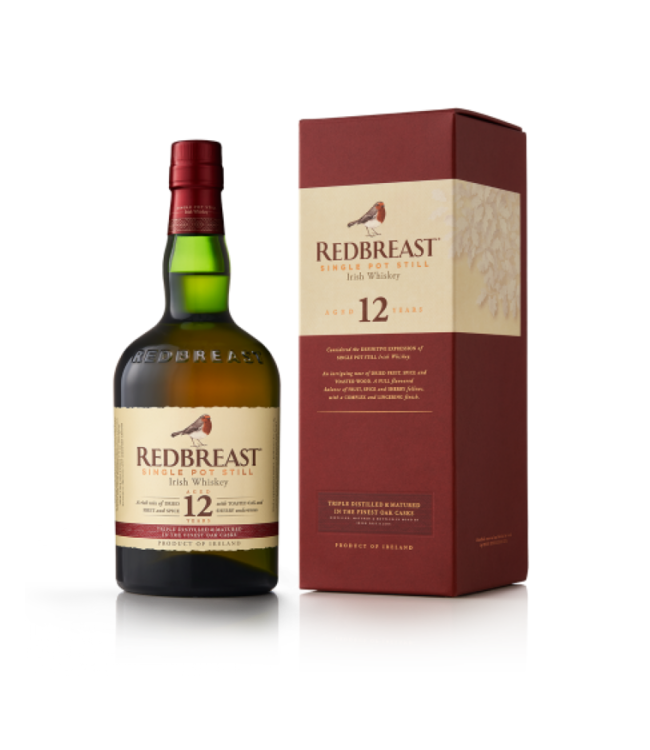 Whiskey Irish Whiskey, Redbreast 12 Yr