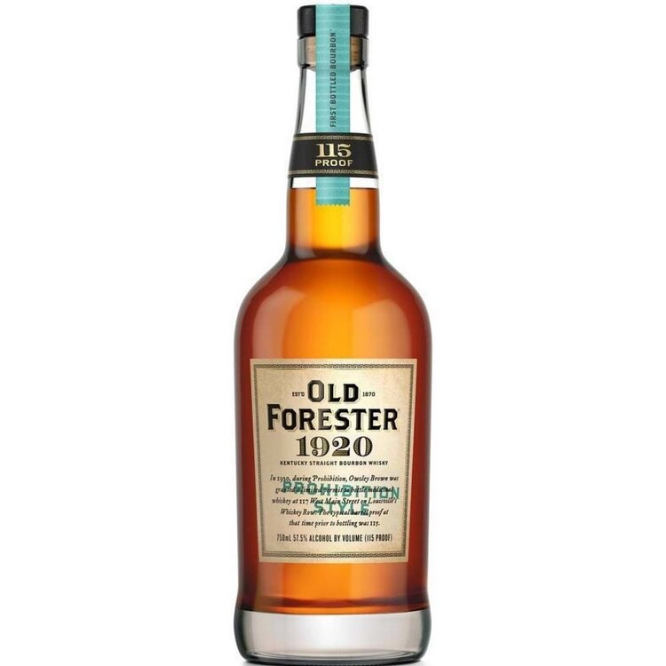 Bourbon Bourbon, "1920 Prohibition Style" Old Forester, 750mL