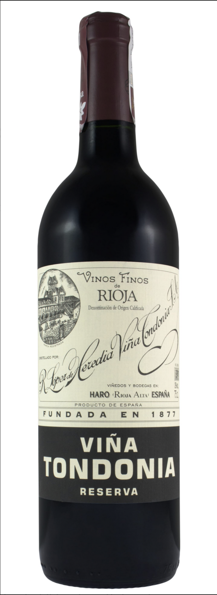 Tempranillo Tempranillo, R. Lopez de Heredia Rioja Vina Tondonia "Reserva", ES, 2012