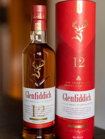 Scotch Scotch, "Sherry Cask" Glenfiddich, 12 Year, 750ml