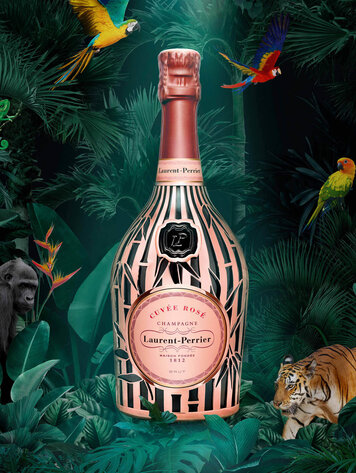 Champagne Champagne "Cuvée Rosé, Bamboo Cage", Laurent-Perrier, FR, NV