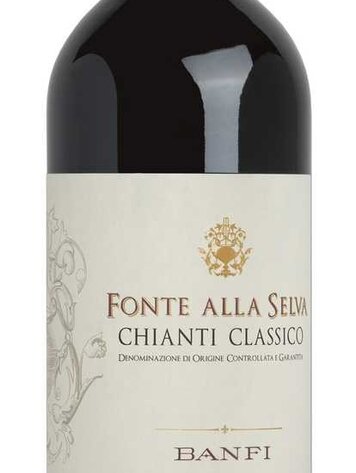 Sangiovese Chianti Classico "Fonte Alla Selva", Banfi, DOCG, Tuscany, IT, 2019