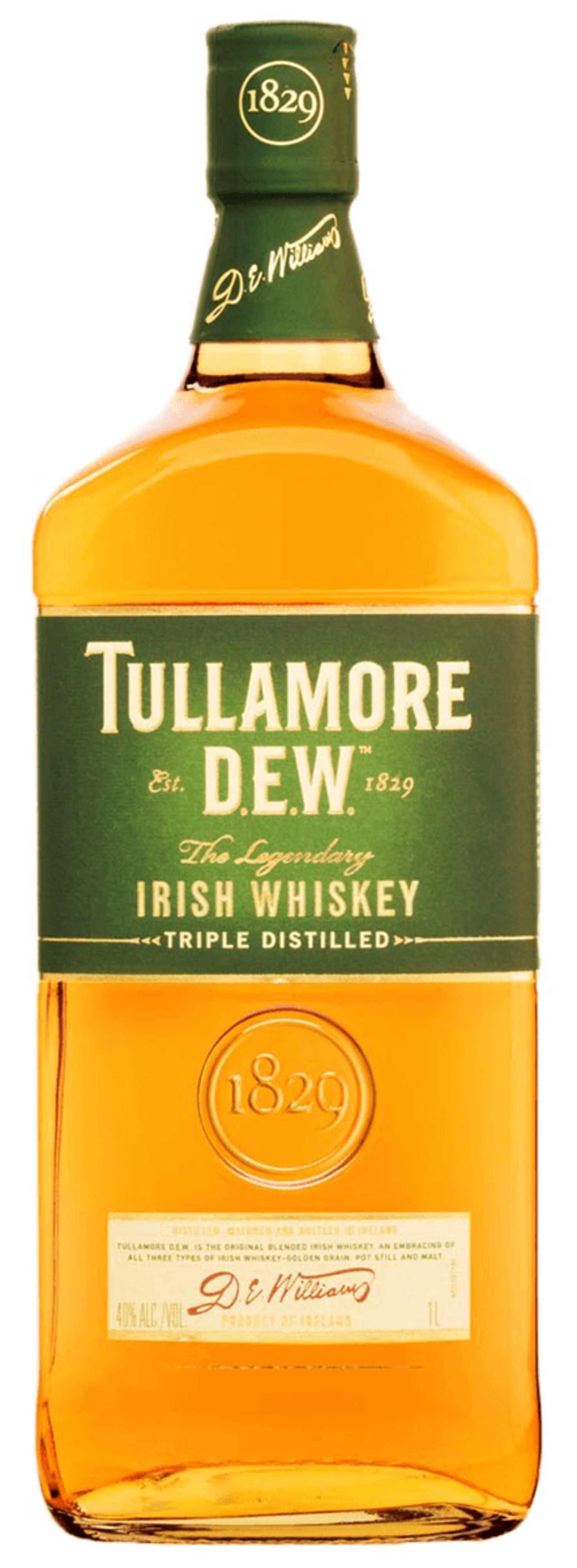 Irish Whiskey, Tullamore Dew, 1L - Michael's Wine Cellar