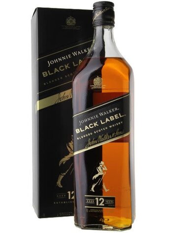Scotch Scotch "Black", Johnnie Walker, 1Liter