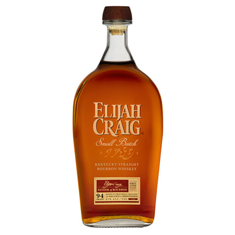 Bourbon Bourbon, “Small Batch”,  Elijah Craig, 750mL