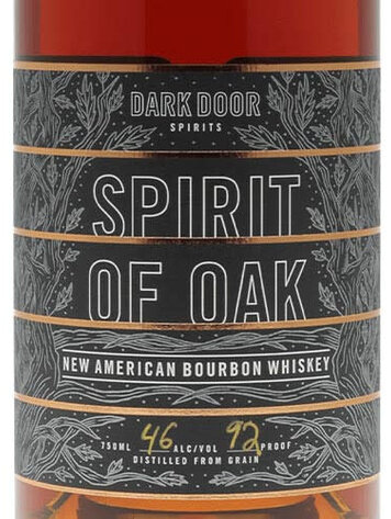 Last Chance Bourbon, Dark Door "Spirits Of the Oak", 750mL