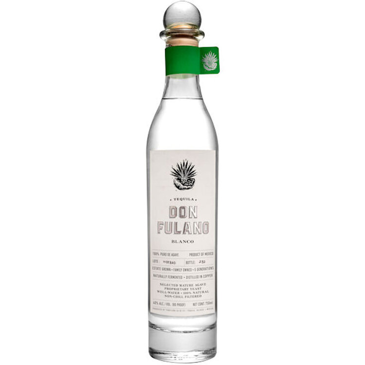 Tequila Tequila, "Blanco" Don Fulano, 750mL