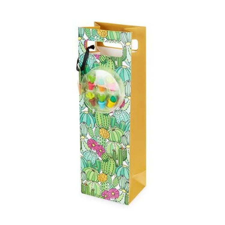 Bags Accessories, Cactus Wine Bag with Glass Markers
