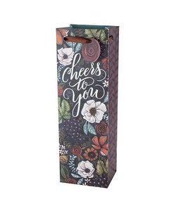 Bags Accessories, Floral Cheers to You Single Bottle Wine Bag