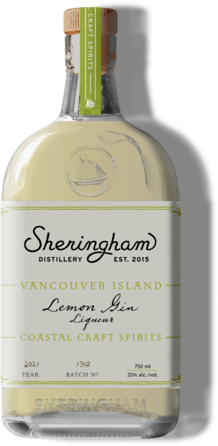 Cordials/Liqueurs Gin Liqueur, Sheringham "Fresh Lemon", CA, 750mL