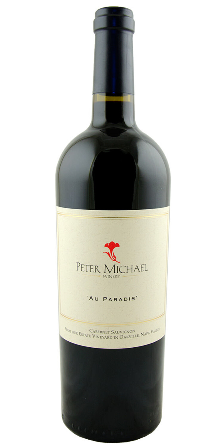 Cabernet Sauvignon Cabernet Sauvignon “Au Paradis” Peter Michael Winery, Oakville, CA, 2018