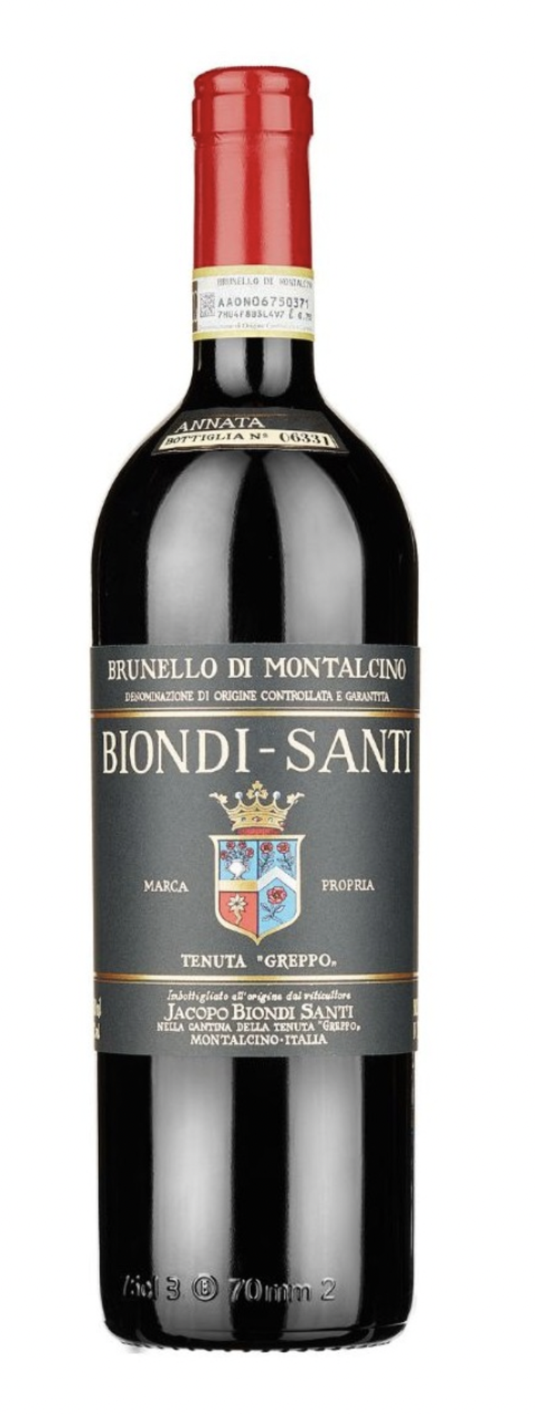 Sangiovese Brunello di Montalcino DOCG “Riserva”, Biondi-Santi, Toscana, IT, 2011 (7th generation Biondi-Santi family)