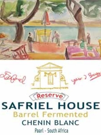 Chenin Blanc Chenin Blanc "Barrel Fermented", Safriel House, Paarl, ZA, 2020