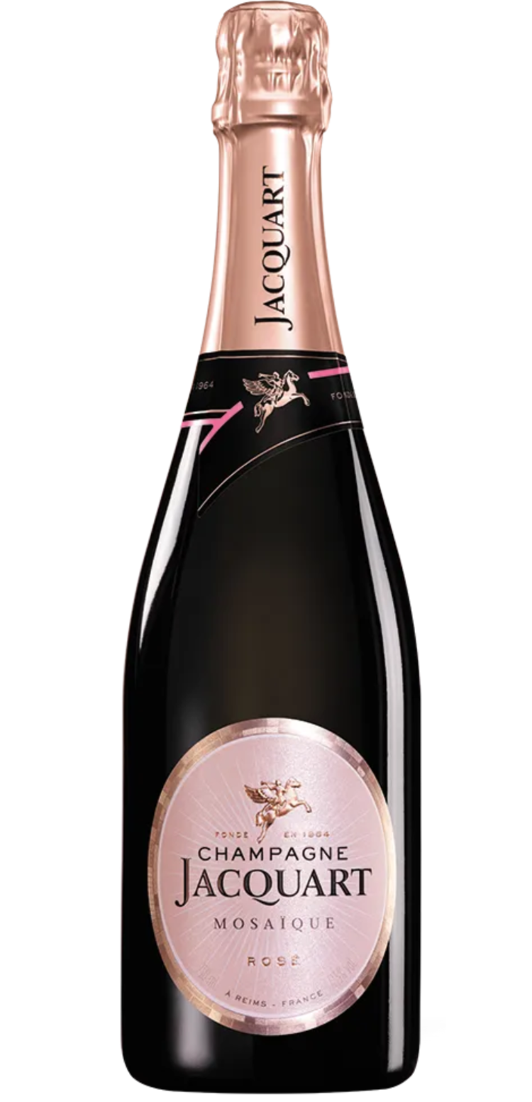 Last Chance Champagne Rosé, "Mosaique Rosé" Jacquart, FR, NV