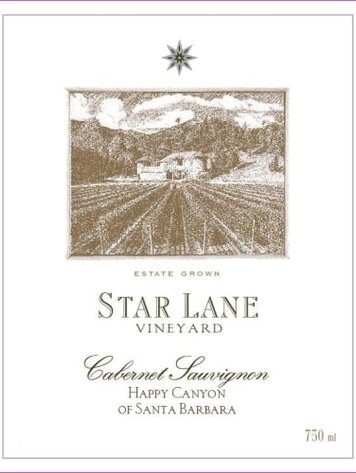 Cabernet Sauvignon Cabernet Sauvignon, Star Lane Vineyards, Happy Canyon, CA, 2018