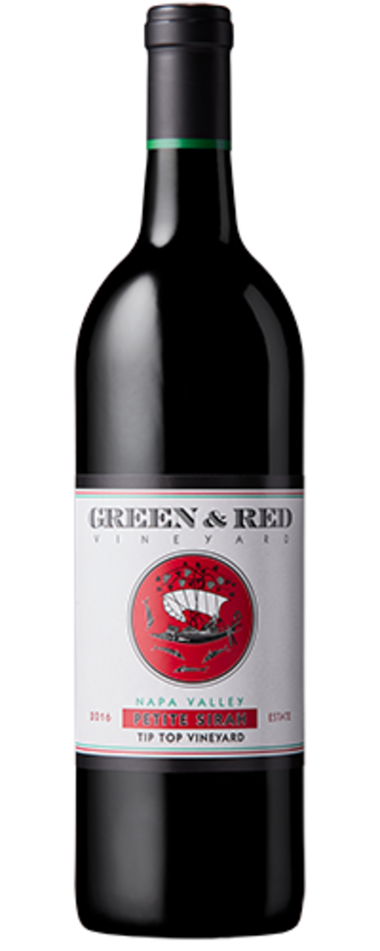 Petite Sirah Petite Sirah, Green & Red Vineyard, Napa Valley, CA, 2019