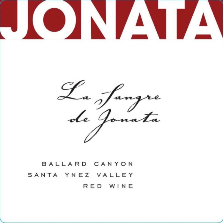 Shiraz/Syrah Syrah "La Sangre de Jonata" Jonata, Ballard Canyon, CA, 2014