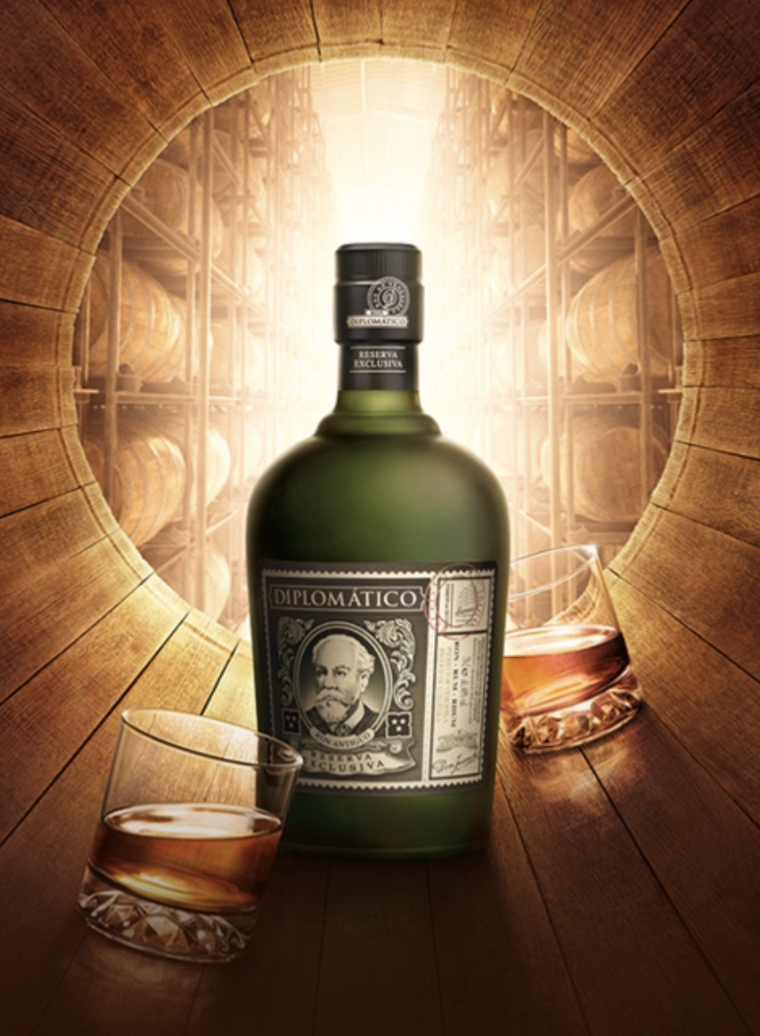 Buy Diplomatico Reserva Exclusiva Rum  Diplomatico Reserva - Wooden Cork  #1 Online Liquor Store