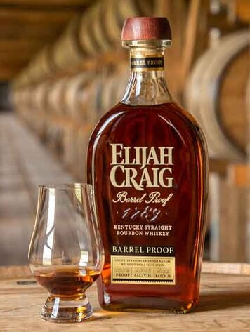 Bourbon Bourbon “12yr Barrel Proof”, Elijah Craig, 750mL