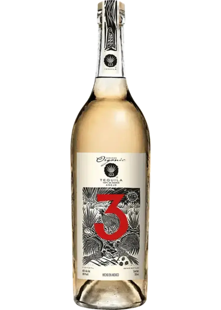 Tequila Tequila, 123 Anejo, 750mL