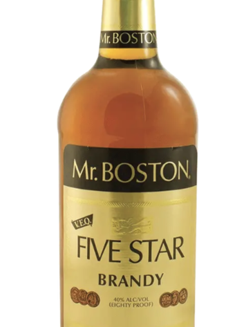 Brandy/Cognac Brandy, Mr. Boston 5 Star, 1L