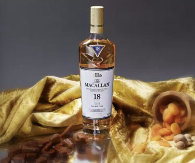 Scotch Scotch, Macallan "Double Cask 18Yr", 750 mL