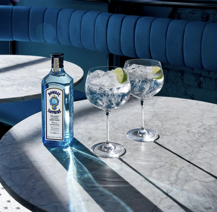 Gin Gin, Bombay Sapphire, 1L