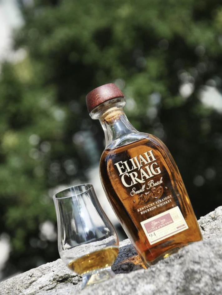 Elijah Craig Straight Bourbon Small Batch with Ice Mold Gift Set