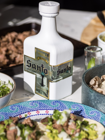 Tequila Tequila "Fino Blanco", Santo, 750mL