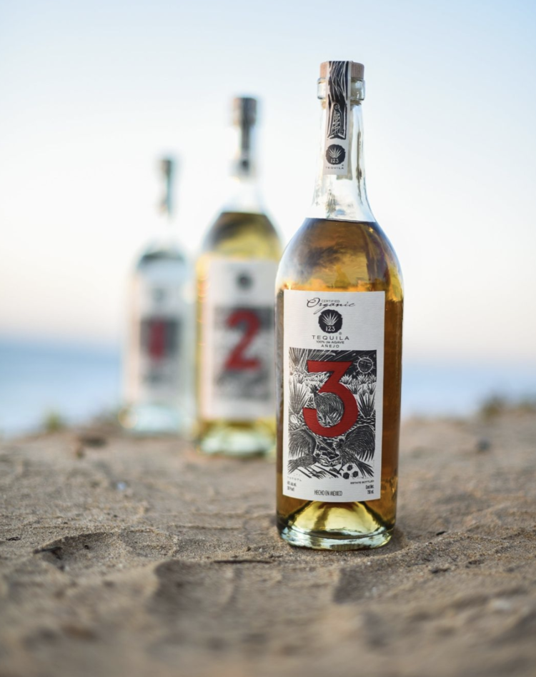 Tequila Tequila, 123 Anejo, 750mL