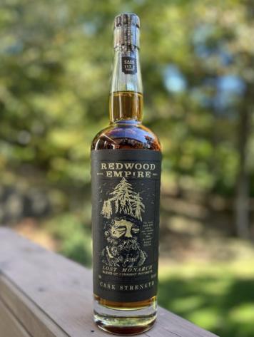 Whiskey Whiskey, "Lost Monarch Cask Strength" Redwood Empire, 750mL