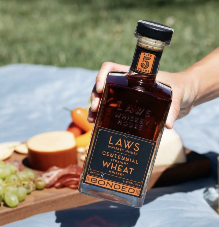 Last Chance Bourbon "Batch #4 Bonded" Centennial Straight Wheat, A.D. Laws, 750mL